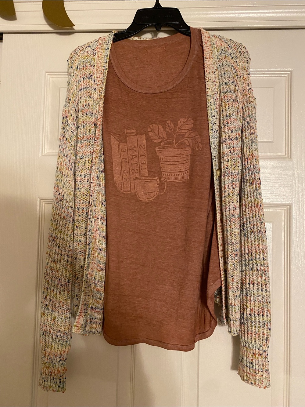 Cozy Multicolor Knit Cardigan- Women Sweaters - maurices